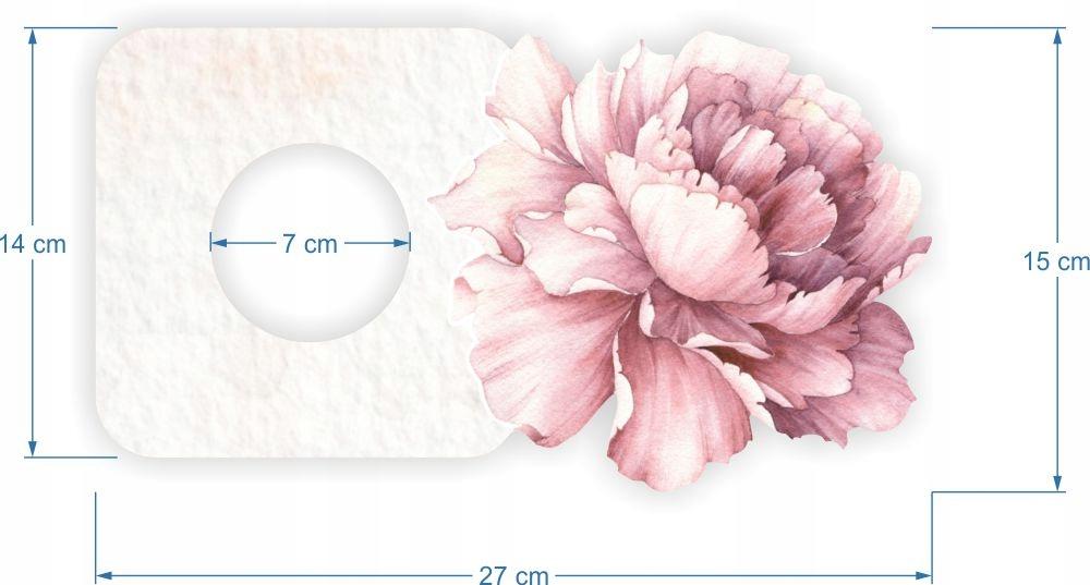 Protective Sticker for a Switch in a Child' Room - Peony