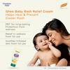 Himalaya Baby Rash Relief Cream 50gm With Pure Cow Ghee For Sensitive Skin And Diaper Rash Protection