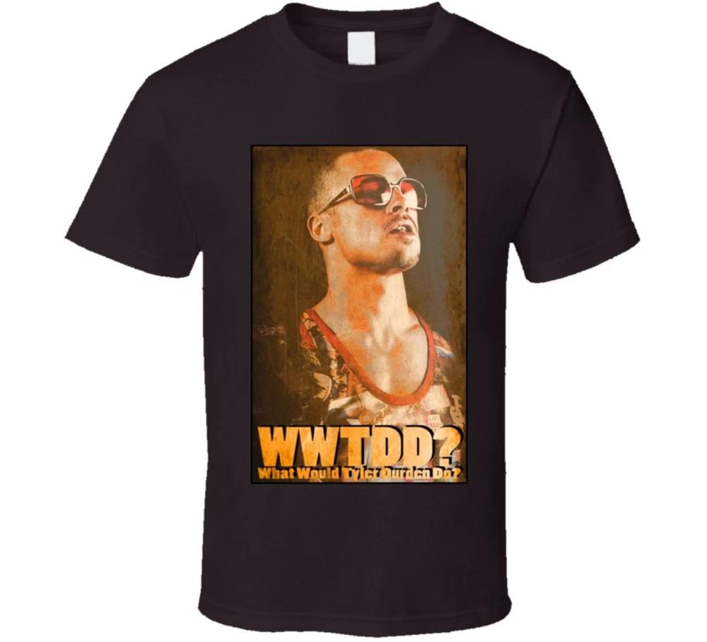 wwtdd What Would Tyler Durden Do funny fightclub movie classic t shirt
