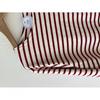 Dabimong HeaTher STripe Long Sleeve T shirT 5 Colors Nk Hea T