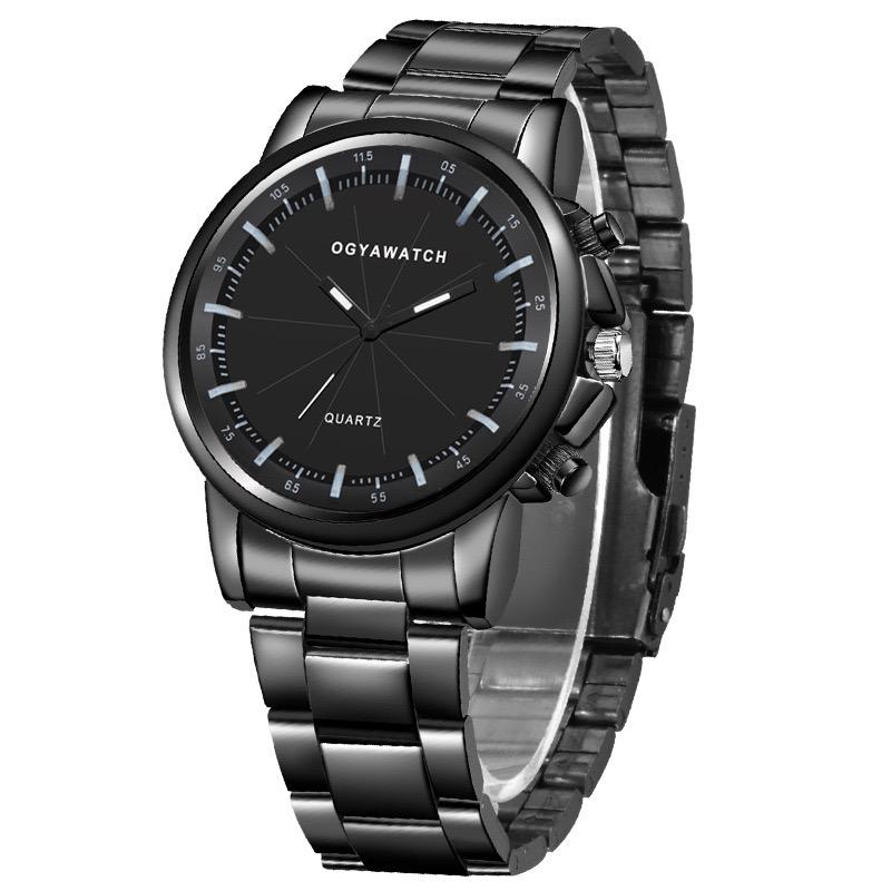 

New Men Trendy Fashion Watch Simple Casual Stainless Steel Quartz Wristwatch Male Leisurely Daily Wear Suitable Gift For Boys