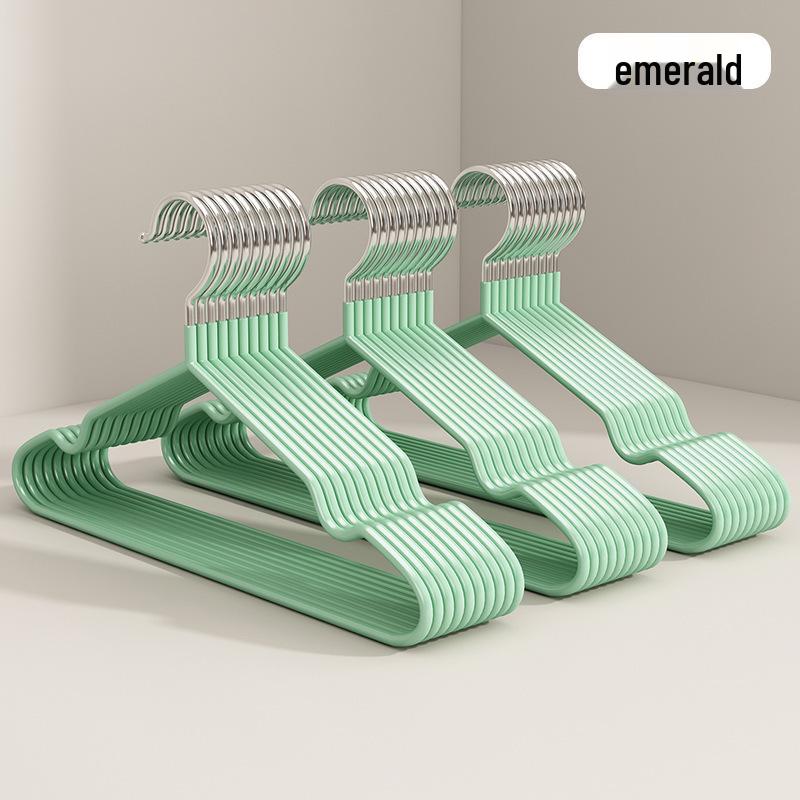 Extra dicker rutschfester tauchbeschichteter Kleiderbügel für Erwachsene und Kinder - Markierungsfreie Wäschetrocknungslösung