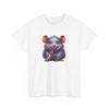 Unisex Adult T Shirt Rat Wearing Red Lipstick Cute Big Lips Funny Mouse Rodent