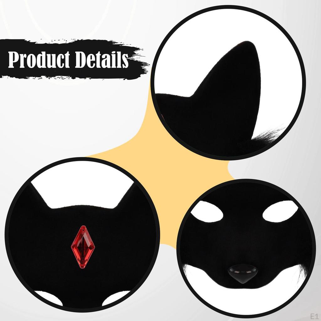 Fancy Dress Eye Halloween Fox for Holiday Wedding Parties