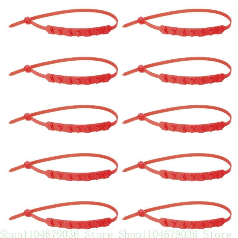 10Pcs Anti Snow Cha Emergency Tyre Wheel Cable Adjustable Anti-Slip Snow Tire Cha for Car SUV Anti Skid Cable Tie