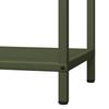 Firewood Rack Olive Green 40 x 25 x 60 cm Cold Rolled Steel