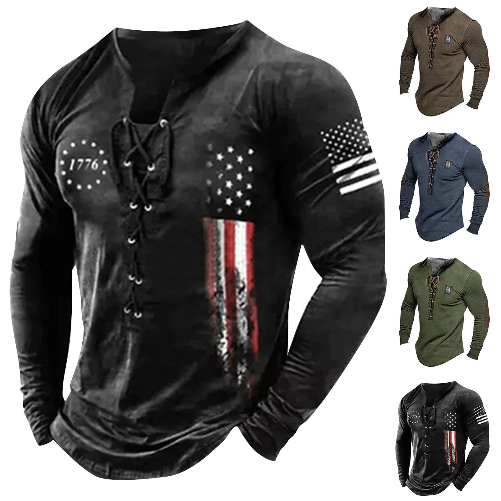 

Мужская летняя модная дышащая мужская блузка с длинным рукавом Slim Fit M