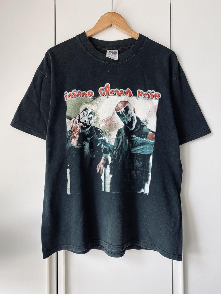 90's Insane Clown Posse Band Basic Black Unisex T shirt Vtg S-5XL KH15780