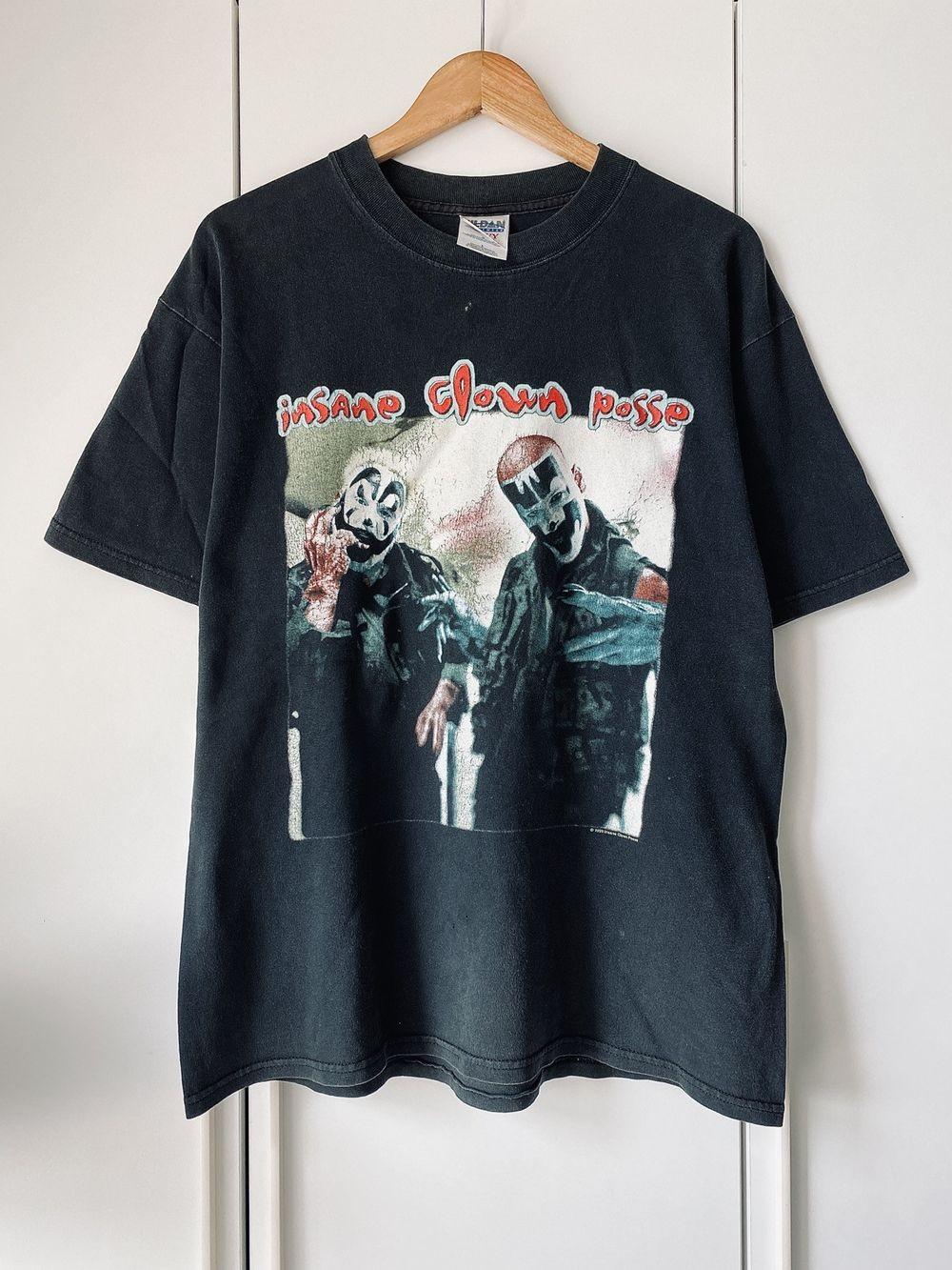 90 s Insane Clown Posse Band Basic Black Unisex T shirt Vtg S-5XL KH15780 M