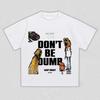 ASAP Rocky Dont Be Dumb grafika z albumu 100% bawełna koszulka męska Lato Okrągły dekolt Damska Y2k Hip Hop Krótki rękaw Koszulka prezent dla fana