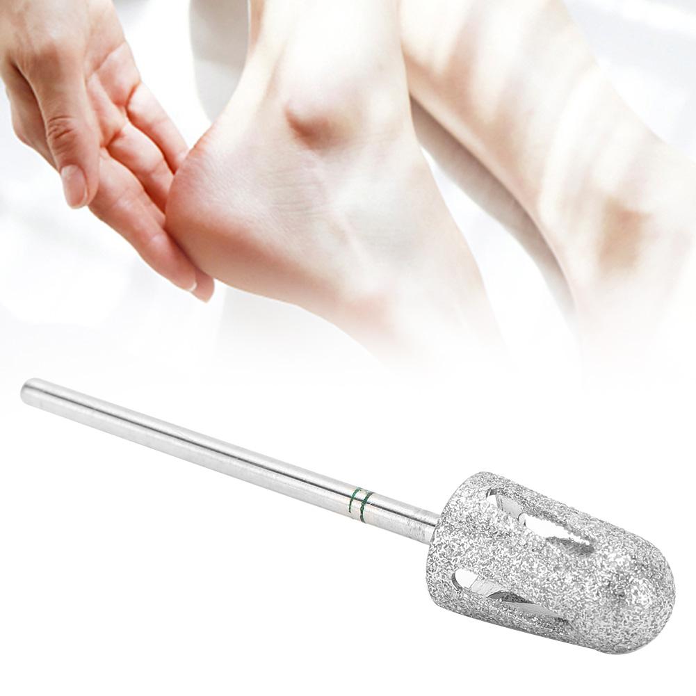 Stainless Steel Foot Nail Drill Bit Pedicure Foot Calluses Sanding Polishing Head (A2)