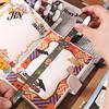 Taśma Washi na Halloween 8 Rolek Taśmy, Straszny Nietoperz Wiedźma Kot Wzór Dekoracyjna Japońska Papier do Junk Journalingu, Scrapbookingu, Rękodzieła DIY, Prezent
