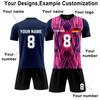 Personalised Shirts Kit Mens Girls With Name Number Custom Football Jerseys For Boys Training Suit