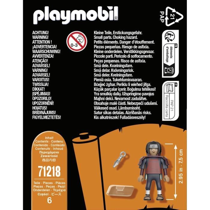 PLAYMOBIL 71218 Hashirama - Naruto Shippuden - Dès 5 ans