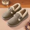 Soft-soled Birkenstocks, new casual shoes, piled and thickened warm cotton shoes, non-slip and comfortable, versatile Doudou shoes