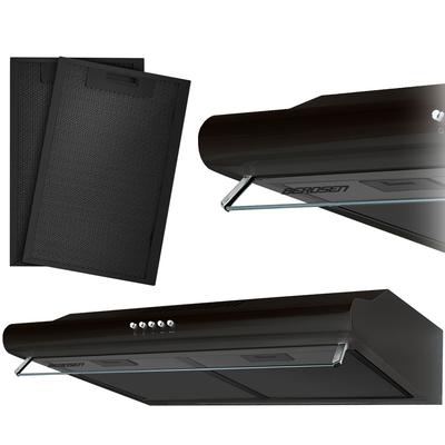 Under-cabinet Kitchen Hood - 50 Cm Hood Extractor Berdsen BE-10-A Black