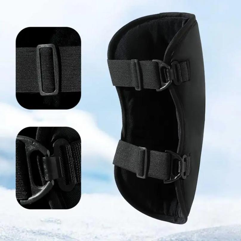 Waterproof Motorcycle Knee Pads Knee Shin Protective Guards Skin Friendly Knee Pads Windproof Motorcycle Knee Guards For Winter