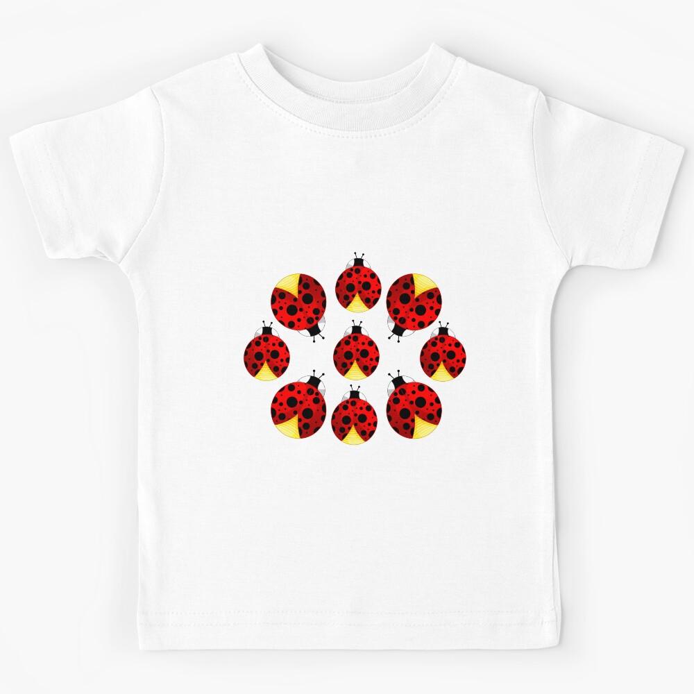 Cute Ladybug/Ladybird [Pattern] Kids T-Shirt 150