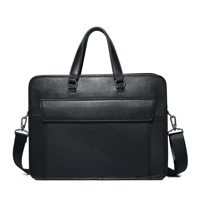 Handbag Briefcase Large Capacity Computer Bag Genuine Leather Commuting Bag