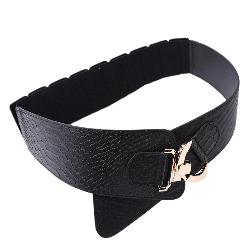Retro wide belts for Women Loose wide corset belt Rocking Chair Fashion Belt Gold Metal Rivet Buckle Wide Belt For Dress Jacket