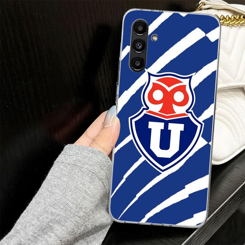 De Chile U-University Logo Case for Samsung A17 A16 A56 A36 A26 A15 A55 A35 A25 A14 A54 A34 A24 Phone Cover A13 A53 A33 A23 A05S