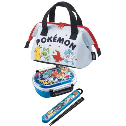 Skater Insulated Lunch Bag, Pouch, Children's Size, For Children's Bento Boxes, Pokemon KGA0