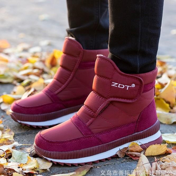 Herren Winterfell ein verdickt gepolstert wasserdicht bequem warm anti kalt leicht Wandern wasserdicht rutschfest dicke Sohle hochschaft Schneestiefel