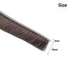 10M Seal Strip Draught Excluder Hairy Seal Brush Pile
