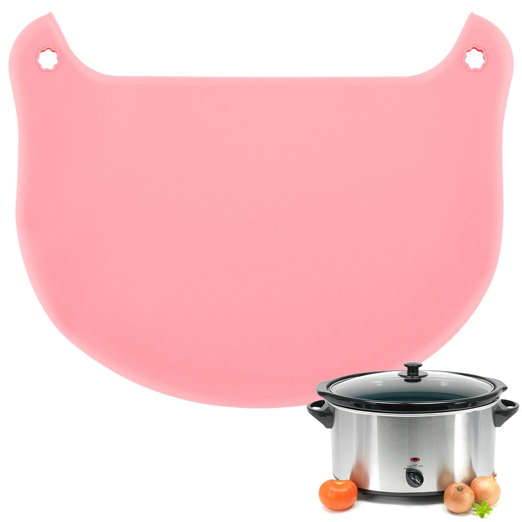 Silicone Slow Cooker Liners Reusable Silicone Slow Cooker Divider Leakproof Hear-Resistant Slow Cooker Insert Liner Dishwasher