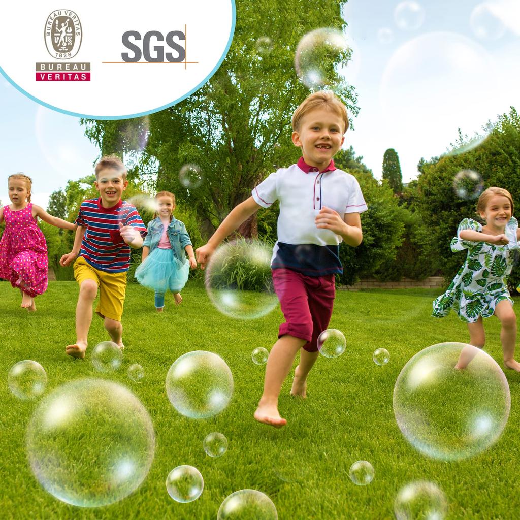 Uncle Bubble Giant Sword (Large) with Special Bubble Solution for Big Bubbles. Create and cut large bubbles with this ultra-bubble solution. Outdoor