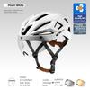 WEST BIKING Magnetic Goggle Bike Helmet Adults Integrated Visor Safety Cap Fit 57-61cm Lightweight Breathable Bicycle Helmets
