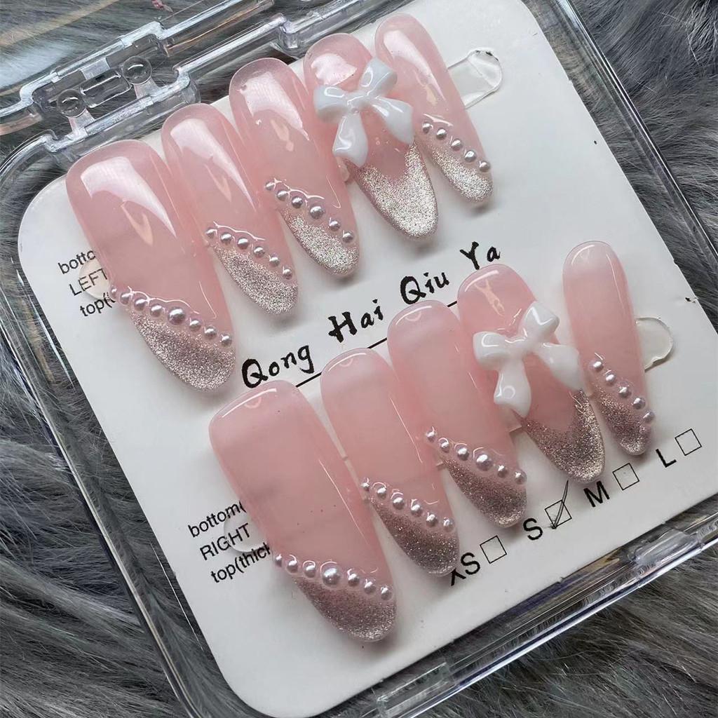 

Ногти Однотонный Искусственный Цвет Маникюр Накладные Ногти Многоразовые И Ногти Съемные XS