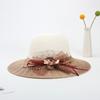 Summer Womens Straw Hat With Wide Brim And Sun Protection For Beach And Outdoor Activities