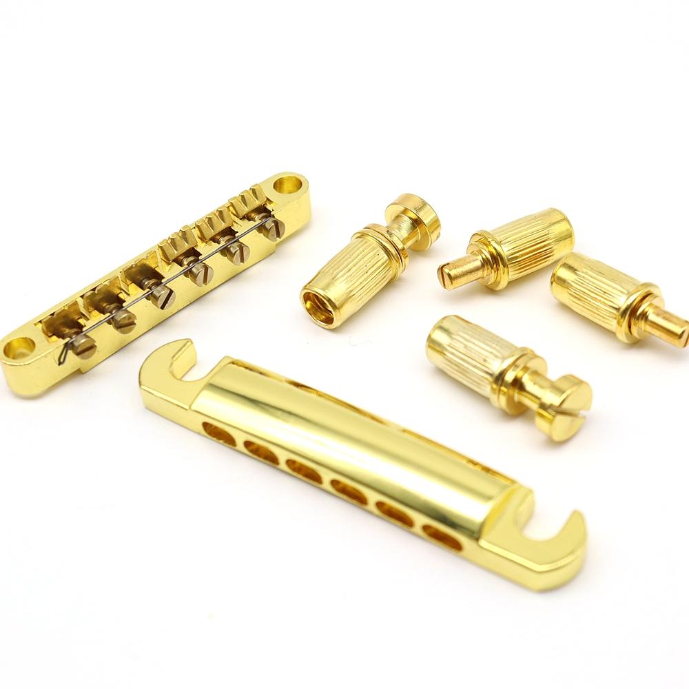 1Set Guitar Bridge Tune-O-Matic Bridge & Tailpiece 12 String For LP Electric Guitar