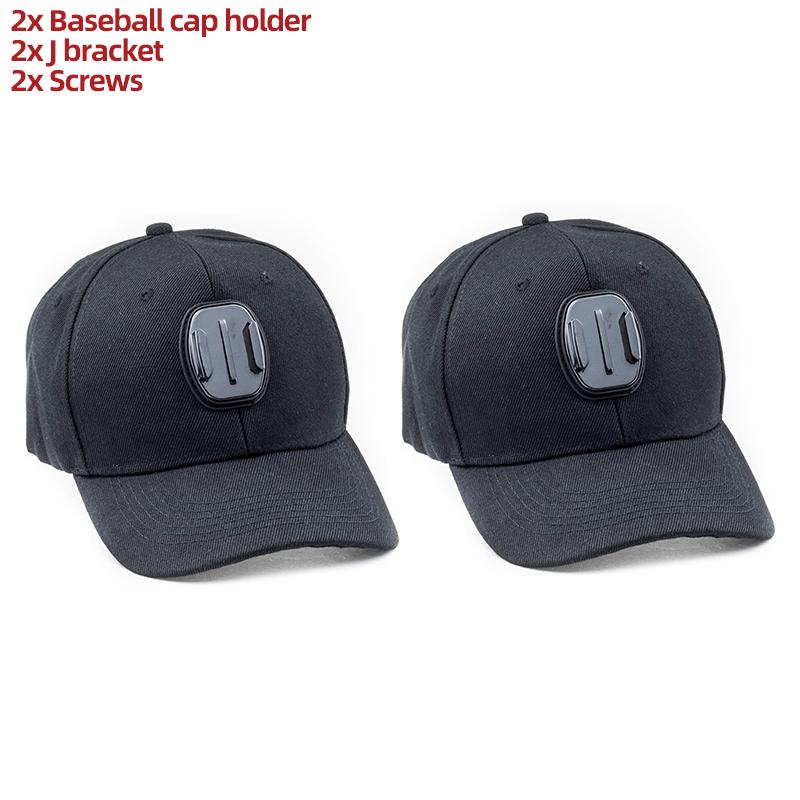 Baseball Hat Quick Release Buckle Mount for GoPro Hero 13 12 11 10 9 8 7 Insta360 SJCAM AKASO DJI OSMO Action Camera Accessories