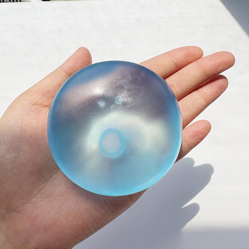 Squishy Plasticity Mochi Squeeze Toys Sensory Fidget Toys Transparent Coconut Oil Squeeze Toy Stress Relief Sensory Toys Adults