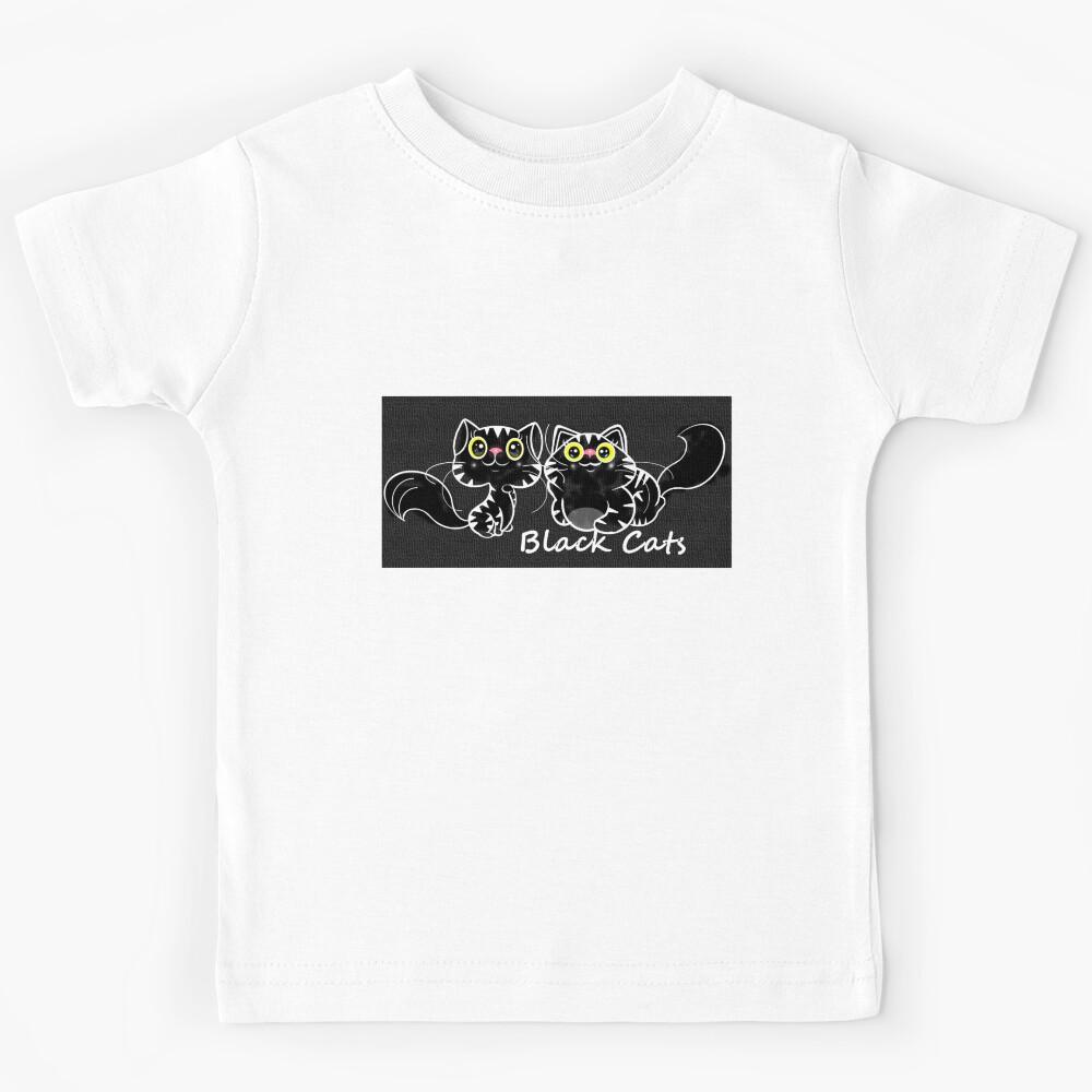 Black Cats Kids T-Shirt 160
