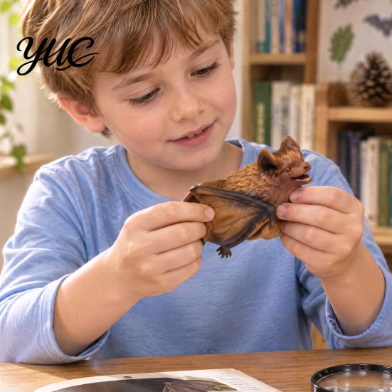 Decompression Insect Squishy Toy Realistic Toy, Stretchy Stress Relief Fidget Snail Bat TPR Material Squeeze Tools Locust Mantis Fly Mole Cricket