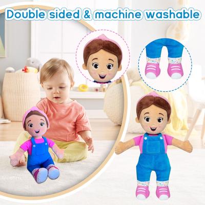 Süße Plüsch Puppe Spielzeug Geschenk Cartoon Kinder Rag Doll Puppe