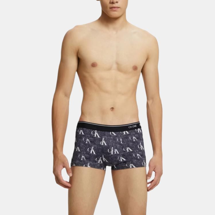 Calvin Klein Logo Leichte Atmungsaktive Figurbetonte Boxershorts Herren Unterwäsche Schwarz NB2225-1BW