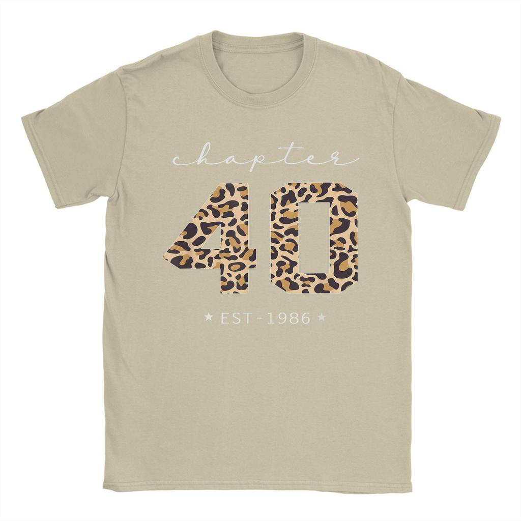 Leisure Vintage 1986 40th Birthday TShirt for Unisex Round Collar 100 Cotton T Shirt Short Sleeve Tee Shirt 6XL Clothes