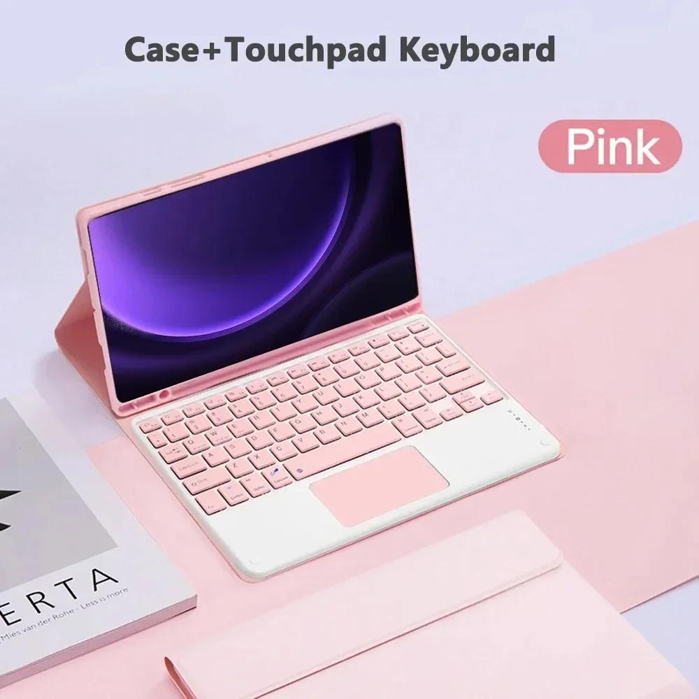 Keyboard Case for Samsung Galaxy Tab A11 Plus 11 Inch 2025 Tablets Keyboard Cover for Galaxy Tab A11+ SM-X230 SM-X235 Funda