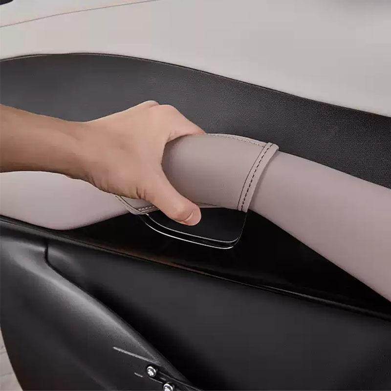 for BYD ATTO 3 EVO Yuan Plus 2025 2026 Door handle protective cover made of synthetic leather material for interior protection