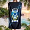 Warrington Wolves Mode Strandtuch Tragbar Weich Schnelltrocknend Handtuch Für Schwimmen Camping Urlaub