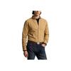Polo Ralph Lauren Solid Color Polo Collar Single-Breasted Long Sleeve Shirt With Embroidered Pony Men Shirts Camel MNPOWOV16823884-260