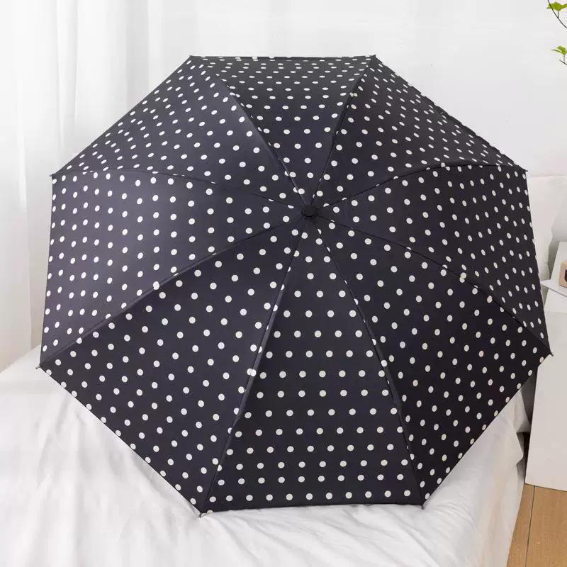 Cute Cat Automatic Umbrella for Women, Dual-Use for Sun and Rain, Foldable Sunshade Umbrella, Uv Protection Sunshade Umbrella for Students