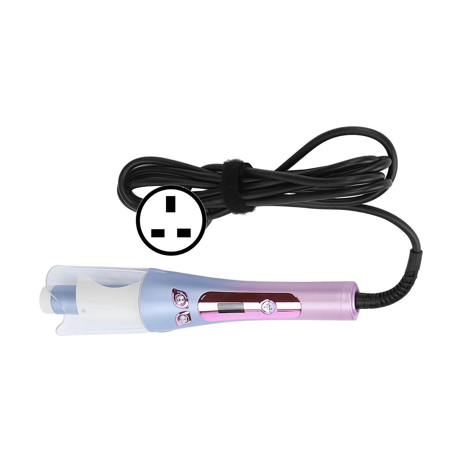 

Щипцы для завивки волос портативные градиентные цвета умные влажные и сухие двойного назначения автоматические щипцы для завивки волос UK Plug