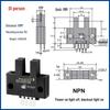 U-förmiger induktiver photoelektrischer Sensor EE-SX670/671/672A/673/674 mit Endschalter (NEIN, ES)