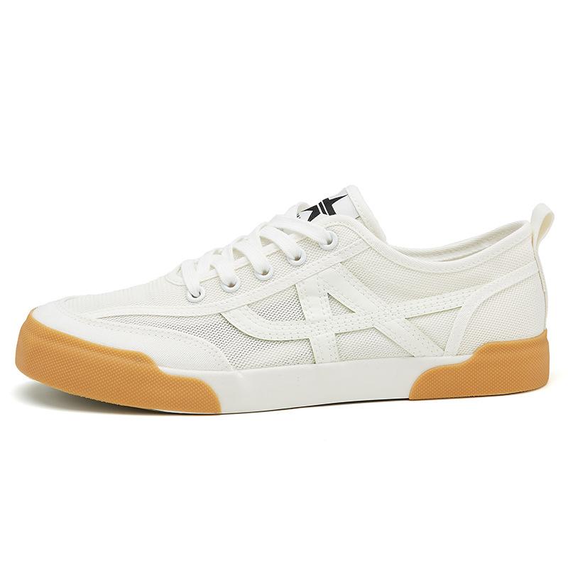 New Summer Men's Shoes Fashionable Versatile Breathable and Comfortable Lace-up Casual Shoes