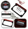 Universal Motorcycle Frame Side Mount LED Tail Light Brake Running License Plate